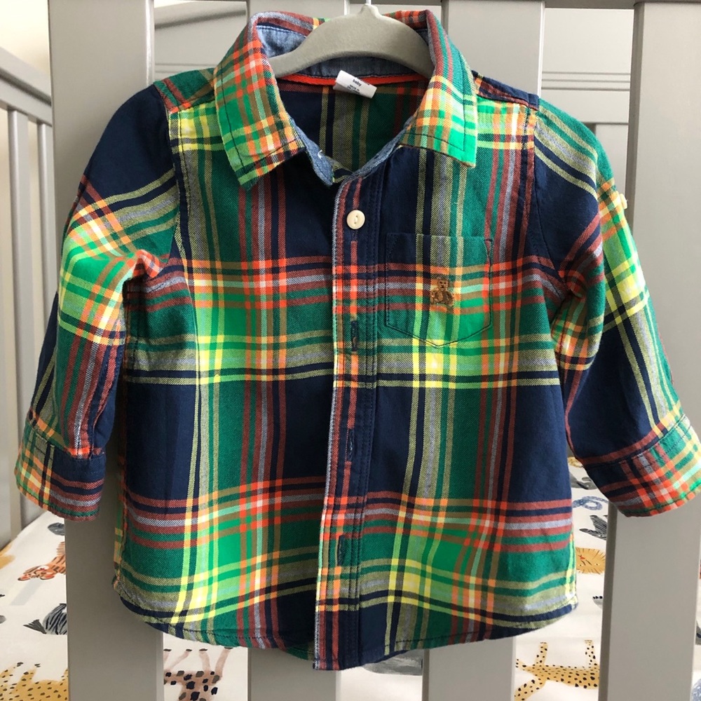 Plaid Long Sleeve Shirt